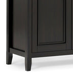 Credenza contenitore transitoria Hickory Brown a 4 ante – Utente singolo