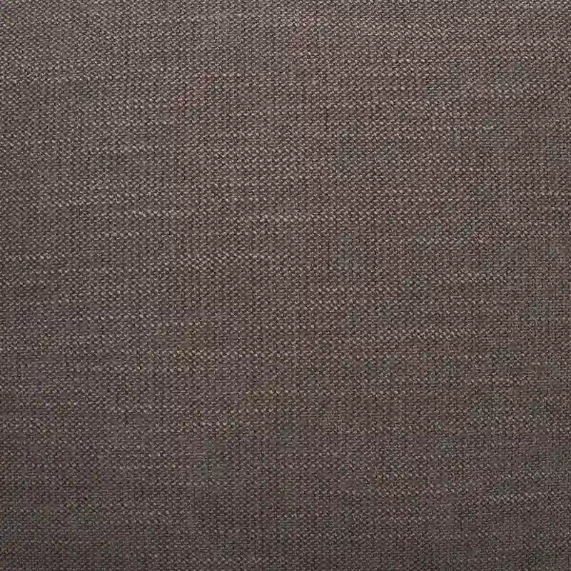 Divano in ciniglia, Beige / Marrone scuro, 3 posti — 89" L × 36" P × 32" A